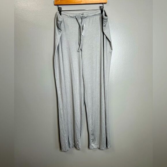 32 Cool sleepwear pants size xxl silver gray loungewear cozy relaxed - Picture 2 of 4